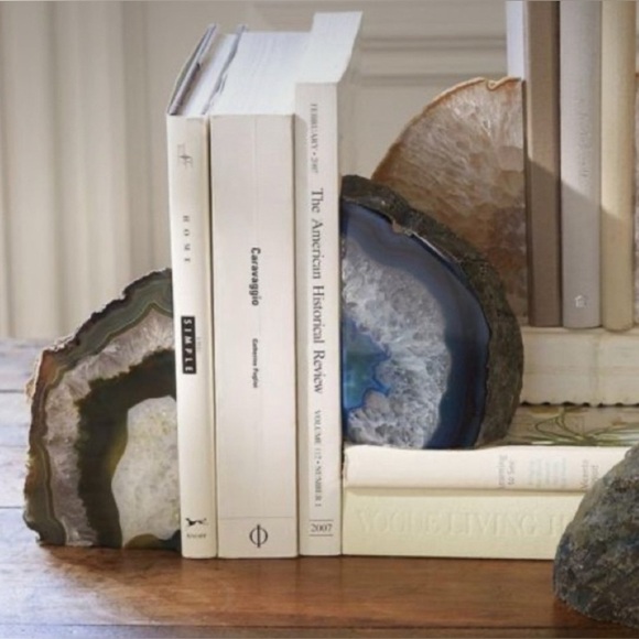 Geode Bookend/Decor Piece in Purple - Picture 10 of 10